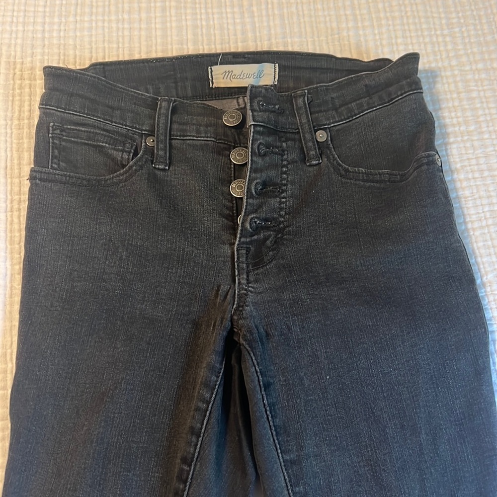Madewell Black Skinny Jeans